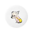 遥ん/犬顔絵　の「保護犬カフェ支援」グッズ 海凪さん Tin Badge