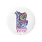 PICNICの十二支午 Tin Badge