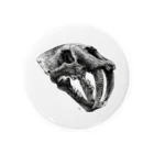 segasworksのSmilodon(skull) 缶バッジ