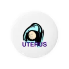 あ　　ほのUterus版 Tin Badge