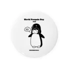 MUSUMEKAWAIIの0425「World Penguin Day」 缶バッジ