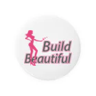 リカクリエイトのBuildbeautiful2 Tin Badge