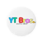 YT Bros. 公式グッズのYT Bros.公式ロゴグッズ Tin Badge