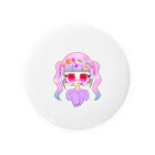 らーゆﾁｬﾝのおみせ！のでこらてゃん！ Tin Badge