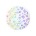 杠葉自由帳のColorful flower Tin Badge