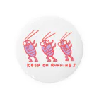 SKULL-2のKeepOnRunning Tin Badge