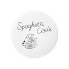 TOPECONHEROESのspaghetti code black 缶バッジ