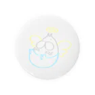 くらきち ONLINE SHOPのねこタイツ エンジェル ライン Tin Badge