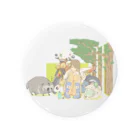 さかぐち商店のたぬ顔君〜ツーリング編〜 Tin Badge