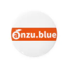 ANZU SHOPのanzu ロゴ(URL) tyle2 Tin Badge