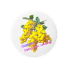 マロマロのMimosa Tin Badge