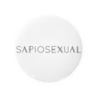 mincora.のSAPIOSEXUAL　- black ver. - 缶バッジ