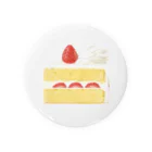 Masami’s artworksのいちごのショートケーキシリーズ1 缶バッジ