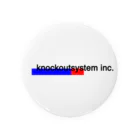 knockoutsystemのknockoutsystem inc. 缶バッジ