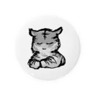 玄猫耶（くろねこや）の眠りの森のトラノコ Tin Badge