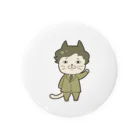 クリエイティブすごいらしいショップののぐちごろにゃん Tin Badge