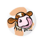 W/ COWの鼻ぺろ⭐︎ホルレッドちゃん Tin Badge