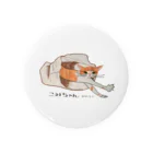 ねこグッズのこみちゃん生誕記念ウェア Tin Badge