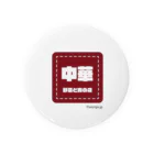 ponzuの中華料理フォント Tin Badge