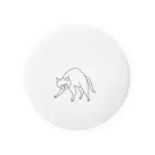 猫楠透（ネコグスとおる）の威嚇前のねこ Tin Badge