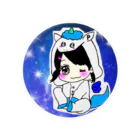 さぁぁぁき🐻💜のぽこ💜 Tin Badge