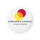 gymnastics fanの体操日本代表サポートグッズ 缶バッジ