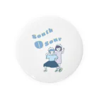 かるがも商店（SUZURI支店）のSouth-O-Sour(from かるがも団地） Tin Badge