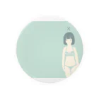 ymnroomの女の子× Tin Badge