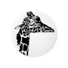 外山さんのお店の Giraffe.T Tin Badge