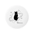 Luanaの黒猫★惑星 Tin Badge