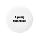 marukomekunのA young gentleman Tin Badge
