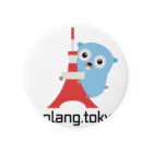 tenntenn ʕ ◔ϖ◔ʔ ==Goのgolang.tokyo 缶バッジ