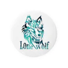 K'sDesignWorksのLoneWolf Tin Badge