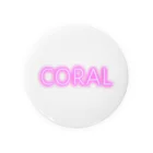 GYPSYのcoral Tin Badge