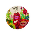 JAMES ITOのラフレシア美人猫 Tin Badge