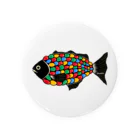 Yamadatinkuの謎の魚 Tin Badge