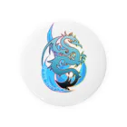 Ａ’ｚｗｏｒｋＳのBLUE DRAGON 缶バッジ