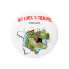 MY LUCK IS COMING.のサングラスTレックス Tin Badge