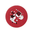 こゆびのcircus red Tin Badge