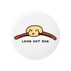 電気鰻雑貨のロングホットドッグ！（LONG HOT DOG） Tin Badge