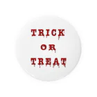 Planet EvansのBloody Trick or Treat Tin Badge