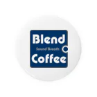 BlendCoffeeのシンプルロゴ 缶バッジ