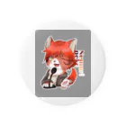 Hello Worldの眠り猫 Tin Badge