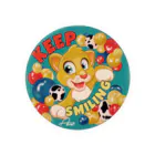 SPLASHYのkeep smiling Tin Badge