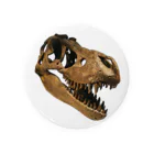 RubbishのT. Rex 頭骨 Tin Badge