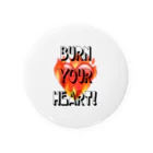 Yea🤟のBurn your heart! 缶バッジ