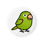 Cody the LovebirdのChubby Bird メジロメキシコインコインコ (75mm専用ページ） Tin Badge
