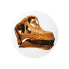Rubbishのブラキオサウルス 頭骨 缶バッジ