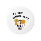 にじいろルークスのドラム　Do you wanna jam? Tin Badge