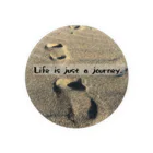 RINちゃんのLife is just a journey.人生ってまさに旅ね。 缶バッジ